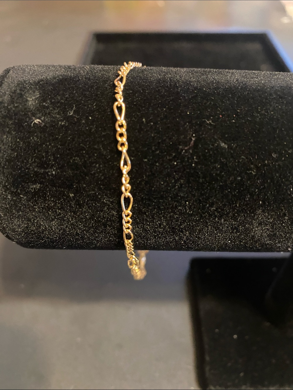 Fashion Jewelry Gold Tone Delicate Link Bracelet